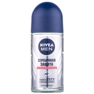 Дезодорант Nivea Срібний Захист для чоловіків кульковий 50 мл