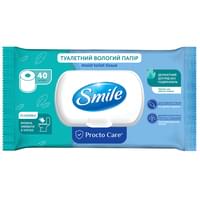 Бумага туалетная влажная Smile Procto Carе 40 шт.