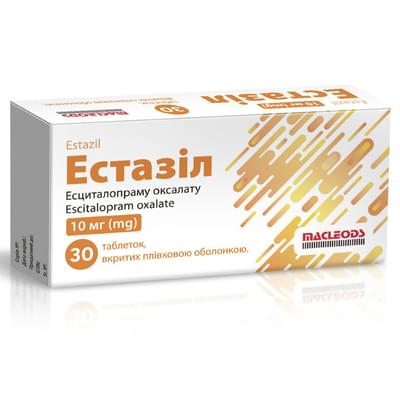 Естазіл таблетки по 10 мг №30 (3 блістери х 10 таблеток)
