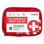 Аптечка медицинская автомобильная Poputchik Евростандарт согласно DIN 13164 (02-035-М) для укомплектования легковых и грузовых автомобил мягкий футляр