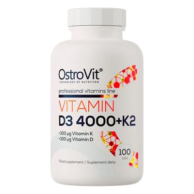 Ostrovit Vitamin D3 4000 + K2 таблетки №100