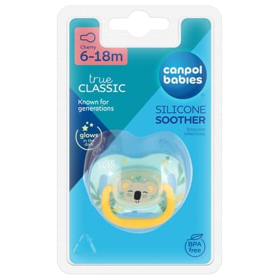 Пустушка силіконова Canpol 34/934 Exotic Animals кругла 6-18 місяців