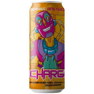 Напій безалкогольний Charge+ Апельсин енергетичний середньогазований 330 мл