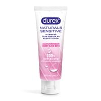 Интимный гель-смазка Durex Naturals Sensitive успокаивающий эффект алоэ вера 100 мл