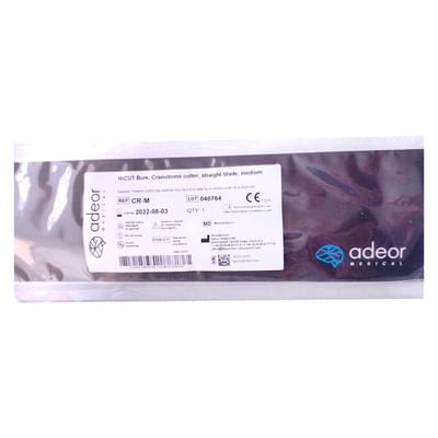 Свердло HiCUT. Velocity Alpha Adeor лезо краніотома пряме середнє CR-M для трепанації черепа