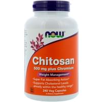 Now Chitosan plus Chromium капсулы по 500 мг №240