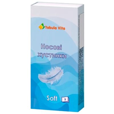 Платочки бумажные Tabula Vita носовые Soft 10 шт.