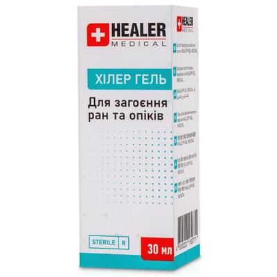 Гель для заживления ран и ожогов Healer стерильный 30 мл