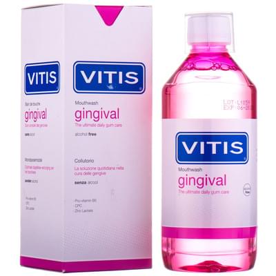 Ополіскувач для ротової порожнини Vitis Gingival Для здоров'я ясен 500 мл
