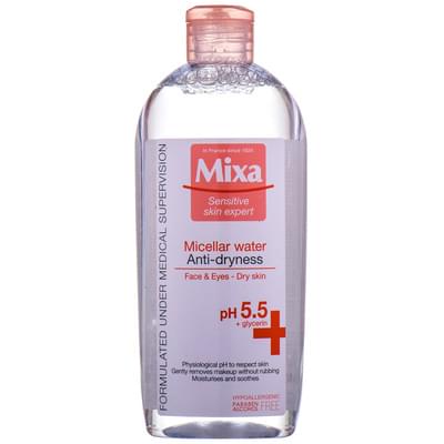 Вода мицеллярная для лица MIXA (Микса) для сухой чувствительной кожи 400 мл