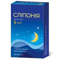 Купить Слипония таблетки по 5 мг №30 (блистер) Слипония таблетки по 5 мг №30 (блистер)