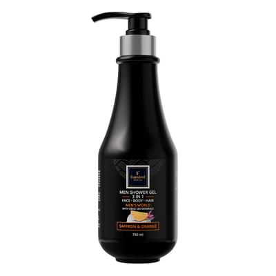 Шампунь-гель для душа для мужчин FAMIREL (Фамирель) Мужской мир с шафраном и апельсином 750 мл