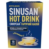 Купить Синусан порошок д/орал. раствора №10 (саше) Синусан порошок д/орал. раствора №10 (саше)