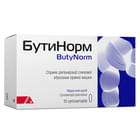 БутиНорм суппозитории ректал. №10 (2 блистера х 5 суппозиториев)
