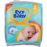 Підгузки Evy Baby Mini розмір 2, 3-6 кг, 80 шт.