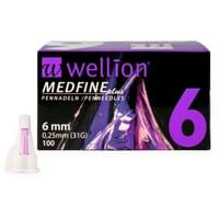 Купити Голки для шприц-ручки Wellion Medfine plus універсальні розмір 31G (0,25 мм x 6 мм) 100 шт. Голки для шприц-ручки Wellion Medfine plus універсальні розмір 31G (0,25 мм x 6 мм) 100 шт.