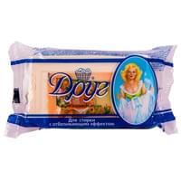 Купить Мыло хозяйственное Друг для стирки с отбеливающим эффектом 135 г Мыло хозяйственное Друг для стирки с отбеливающим эффектом 135 г