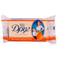 Купить Мыло хозяйственное Друг для стирки и удаления пятен 135 г Мыло хозяйственное Друг для стирки и удаления пятен 135 г