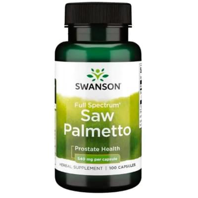 Swanson Со пальметто Saw Palmetto капсулы по 540 мг №100
