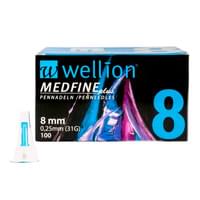 Купити Голки для шприц-ручки Wellion Medfine plus універсальні розмір 31G (0,25 мм x 8 мм) 100 шт. Голки для шприц-ручки Wellion Medfine plus універсальні розмір 31G (0,25 мм x 8 мм) 100 шт.