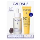 Набір Caudalie Vinoperfect сироватка для корекції кольору обличчя 30 мл + легкий сонцезахисний крем SPF 50+ 20 мл