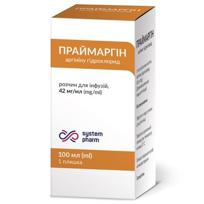Праймаргин раствор д/инф. 42 мг/мл по 100 мл (флакон)