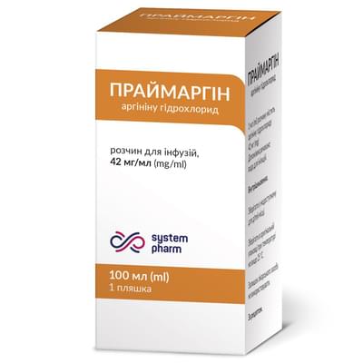 Праймаргин раствор д/инф. 42 мг/мл по 100 мл (флакон)