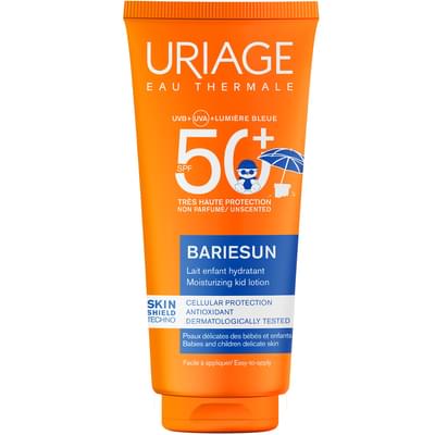 Молочко для лица и тела Uriage Барьесан SPF 50+ солнцезащитное детскоеувлажняющее 100 мл