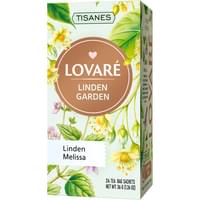 Бленд чая трав'яного LOVARE (Ловаре) Linden Garden з плодами та фруктами в фільтр-пакетах по 1,5 г 24 шт