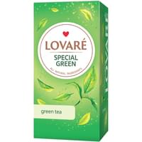 Чай зелений LOVARE (Ловаре) Special green в фільтр-пакетах по 1,5 г 24 шт