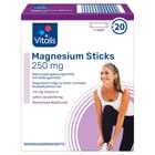 Вітаміни Vitalis Magnesium Sticks 250 mg магнезіум з вітаміном Е порошок зі смаком лісових ягід №20 (стіки)