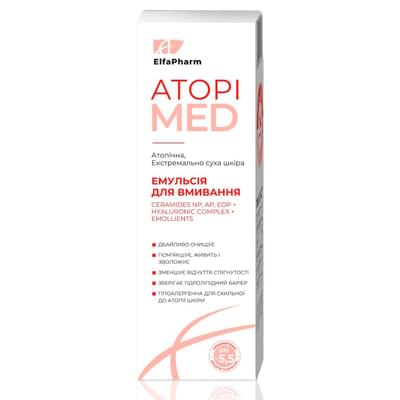 Эмульсия для лица Elfa Pharm Atopi Med для умывания 200 мл
