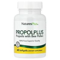 Natures Plus Прополис Natures Plus Propolis w / Bee Pollen пчелиная пыльца капсулы №60
