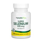 Natures Plus Селен Super Selenium таблетки по 200 мкг №90