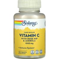 Витамин С SOLARAY (Солорай) Vitamin C 1000 мг таблетки флакон 100 шт