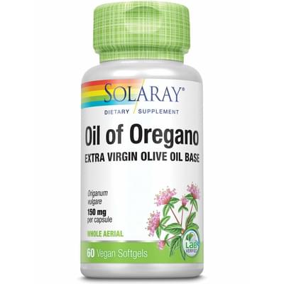 Solaray Масло орегано Oil of Oregano капсулы по 150 мг №60