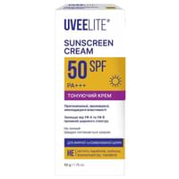 Крем для лица UVEELITE (Увелайт) УФ-Лайт Tinted тонирующий SPF 50 солнцезащитный 50 г