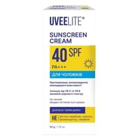 Крем для лица и тела UVEELITE (Увелайт) УФ-Лайт для мужчин SPF 40 солнцезащитный 50 г