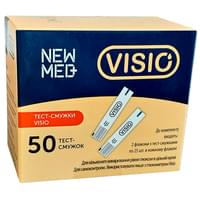 Тест-полоски для глюкометра Newmed Visio 2 флакона по 25 шт.