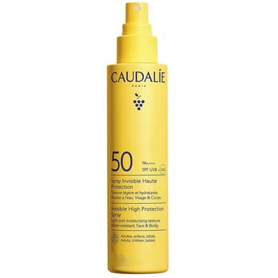 Спрей для лица и тела солнцезащитный Caudalie SPF 50 невидимый высокая защита 150 мл