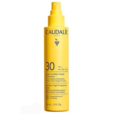 Спрей для лица и тела солнцезащитный Caudalie SPF30 невидимый высокая защита 150 мл
