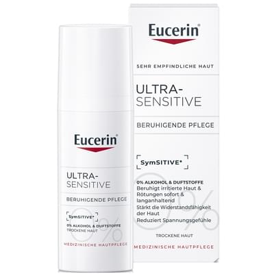 Крем для лица Eucerin Ultra-Sensitive успокаивающий для сухой гиперчувствительной кожи 50 мл