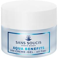 Крем-гель для лица Sans Soucis Aqua Benefits 24 часа увлажнения для нормальной и комбинированной кожи 50 мл