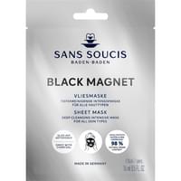 Купить Маска для лица Sans Soucis Black Magnet тканевая очищающая 16 мл Маска для лица Sans Soucis Black Magnet тканевая очищающая 16 мл
