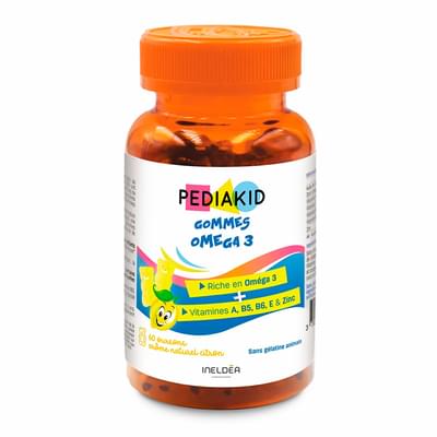 Pediakid Gommes Omega 3 пастилки жев. №60 (флакон)
