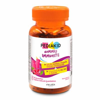 Pediakid Gommes Immunite пастилки жув. ведмедики №60 (флакон)