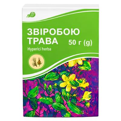 Звіробою трава Лубнифарм по 50 г (коробка з внутр. пакетом)