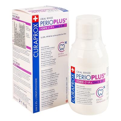 Ополіскувач Curaprox Perio Plus Forte з 0,20% хлоргексидином по 200 мл (флакон)