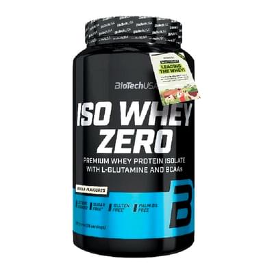 Протеїн BiotechUSA IsoWhey Zero Lactose Free Vanilla 908 г