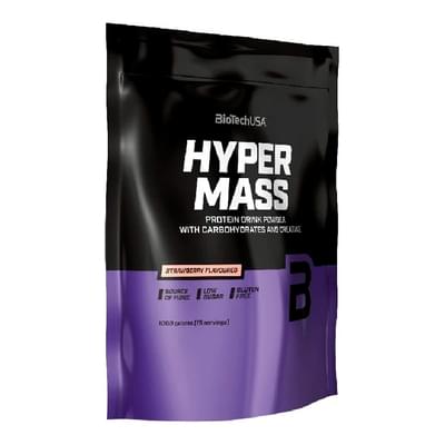Гейнер BiotechUSA Hyper Mass Strawberry 1 кг